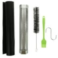 thumbnail image 1 of Grilling Tubes Stainless Steel Bbq Smoke Tube Assorted Color 1 Set 12X2In, 1 of 8