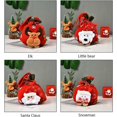 thumbnail image 4 of Bolsa de regalo de dulces navideños, paquete de 4, bolsas navideñas de Papá Noel, regalos navideños para niños, bolsa de calcetines de dulces, exquisita bolsa de dulces navideña con estampado de Papá, 4 of 5