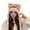 Pink, variant on WREESH Women's Trapper Hat Cute Fleece Fall Winter Warm Thickened Ear Protection Hat Beige