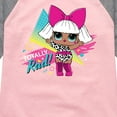 thumbnail image 3 of LOL Surprise! Dolls - Totally Rad Diva - Toddler & Youth Girls Raglan Graphic T-Shirt, 3 of 5