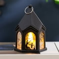thumbnail image 7 of Floleo Halloween Snow Globe Lantern,Halloween Portable Lanterns Orange Candle LED Halloween Lamp,Halloween Lantern,Candle Lantern For Outdoor Home Room Door Party Decor, 7 of 7