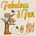 thumbnail image 4 of CafePress - Fabulous Fun 101St Birthday - Unisex Canvas Tote Bag, Beige, 1-Piece, 4 of 8