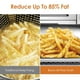 thumbnail image 4 of Nuwave Bravo Air Fryer Tostadora Horno inteligente, Convección de encimera 12 en 1, Capacidad XL de 30 cuartos, Controles de temperatura de 50°-500°F, Ajustes del calentador superior e inferior 0%-100, 4 of 5