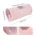 thumbnail image 3 of Tripumer 21pcs Cat Toys Kitten Toy Set Tunnel Interactive Cat Toys Plush Cat Folding Tunnel Teaser Stick 7 Colourful Mouse for Cats, Rabbits, Kittens, Puppies and Small Pets (Rose), 3 of 8