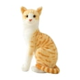thumbnail image 1 of Milaget Simulation Siamese Cats Animal Plush Padding Stuffed for Birthday Gift StyleF, 1 of 7
