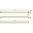 thumbnail image 7 of 20-11/16 In. (526 Mm) Center-to-Center Polished Stainless Steel Contemporary Drawer Pull, 7 of 7