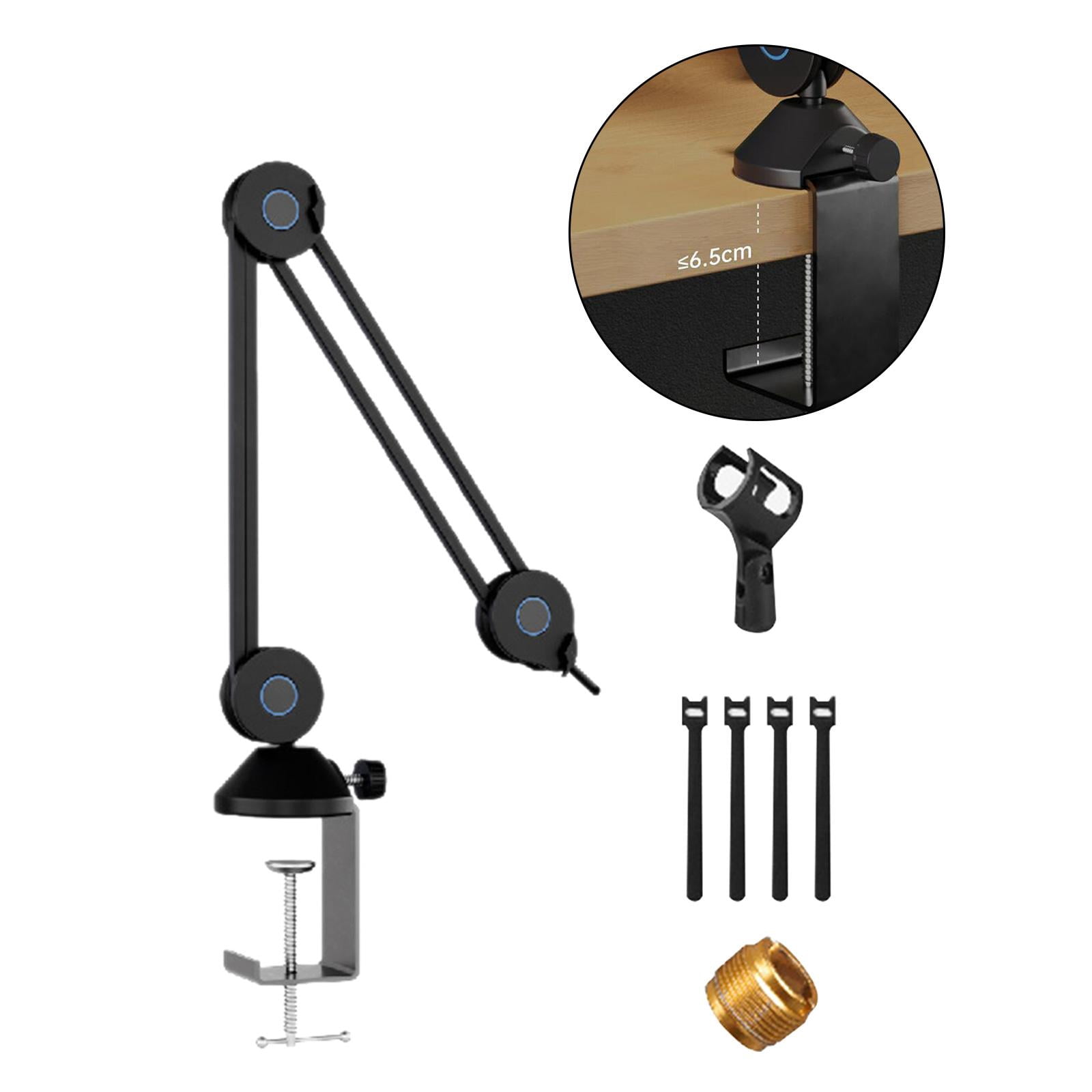 Wzmzjy Booming Mic Arm Booming Arm for Broadcasting, Recording, Podcasting, Music Podca black
