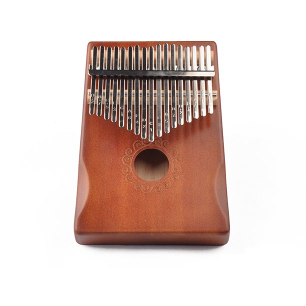 Piano de pulgar de 17 tonos, instrumento musical portátil para principiantes, para escenarios versátiles