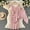 Pink, variant on Women Knitted Dress Two Piece Suit Pullover Top And Dress Bodycon 2 Piece Set Midi Dress Knitted Dress Set Bikini Skirt High Neck Dress Skirts for Women