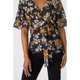 thumbnail image 4 of Principles - Blusa Floral para Mujer (Negro), 4 of 4