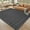 Black tone, variant on 9x12 Washable Modern Textured Stripe Rug Thin Non-Slip Low Pile Stain-Resistant Reinforced Edges Foldable Entryway Beige