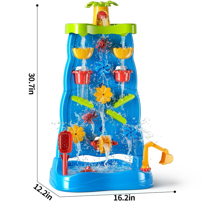 Kids Waterfall Water Table for Toddlers for Years Old