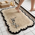 thumbnail image 5 of 23.6" x 15.7" Super Absorbent Diatomaceous Earth Bath Mat, Large Quick Drying Non-Slip Diatomite Stone Bath Mats for Bathroom, Easy to Clean, 5 of 7