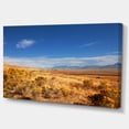 thumbnail image 2 of Expansive Prairie under Blue Sky - Landscape Canvas Art Print, 2 of 3