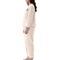 thumbnail image 5 of SBYOJLPB 2-Piece Sets for Women Winter Thickened Long-Sleeve Top and Pants Warm Pajama Set, 5 of 6