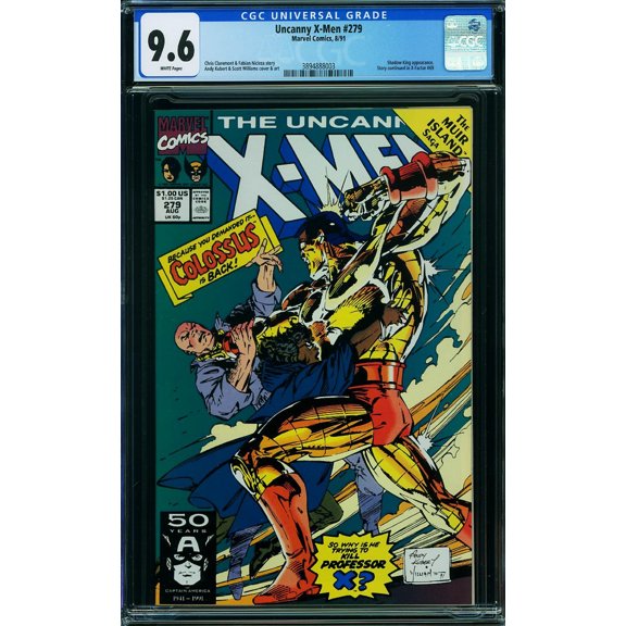 Uncanny X-Men #279 - CGC 9.6 Comic Book