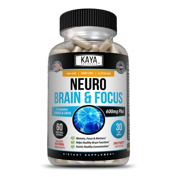 Brain Health & Memory Booster, Focus Function, Clarity Nootropic 60 capsule