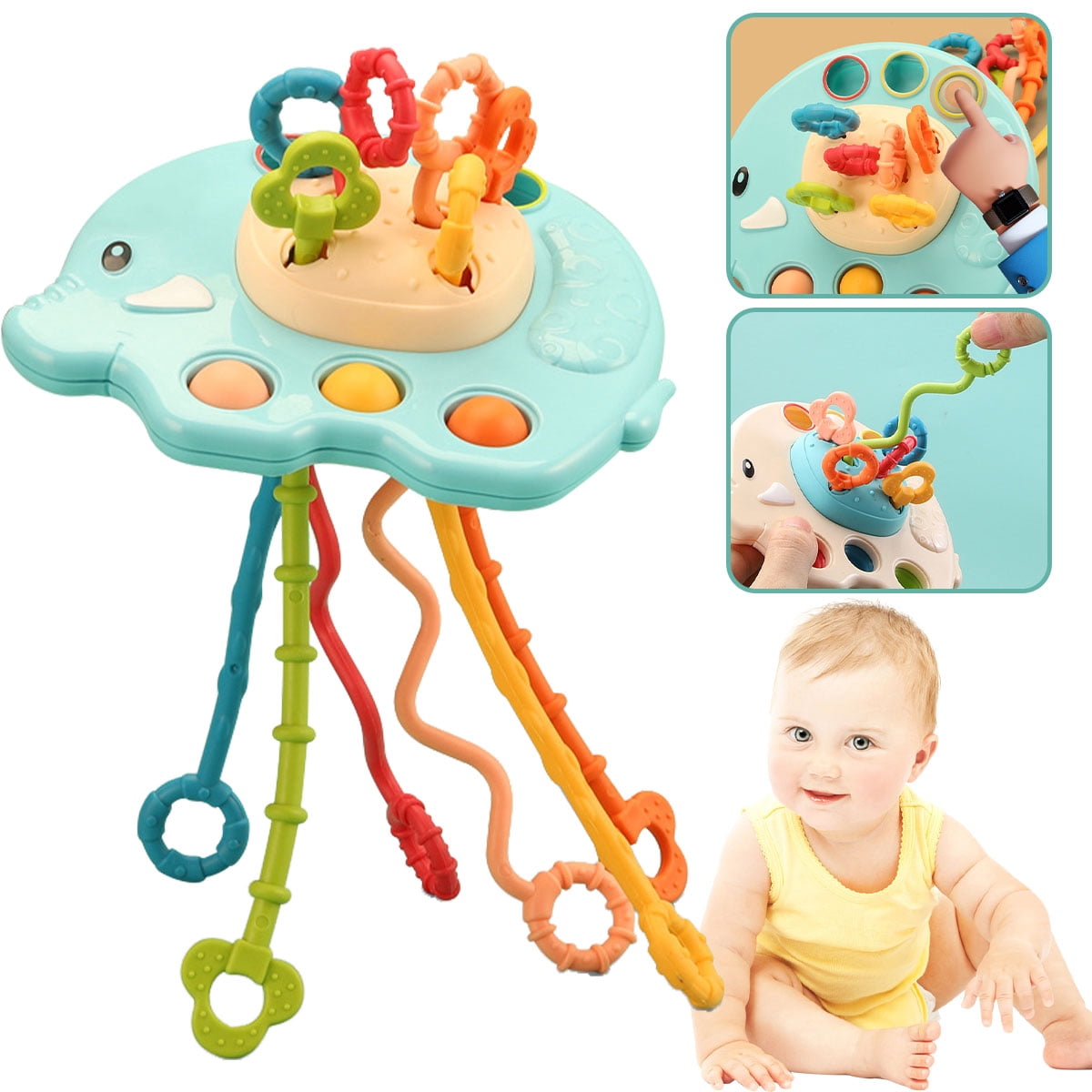 Toy Pull Machine Pull Toys For Toddlers