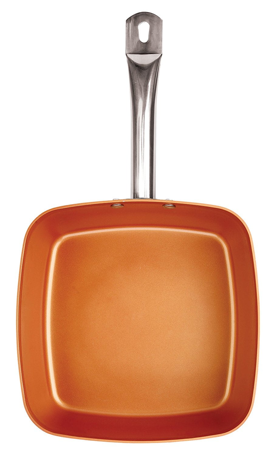 9.5" Square NonStick Copper Fry Pan
