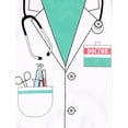 thumbnail image 3 of Baby Doctor Halloween Costume Infant Girls Boys Hospital Surgeon Cosplay Clothes Set Newborn Photography Prop Dr Outfit, 3 of 4