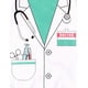 thumbnail image 3 of Baby Doctor Halloween Costume Infant Girls Boys Hospital Surgeon Cosplay Clothes Set Newborn Photography Prop Dr Outfit, 3 of 4