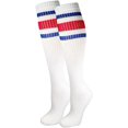 thumbnail image 1 of HSHDLDF Premium Striped Adult Knee High Tall Athletic Skater Tube Socks, 1 of 1