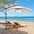 thumbnail image 1 of 6 Huesos Parasol Paraguas Cubierta Impermeable 2m Desmontable para Jardín de Playa al Aire Libre, 1 of 6
