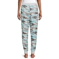 thumbnail image 2 of Secret Treasures Women's Camo Flannel Joggers, 2 of 5