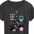 thumbnail image 3 of Instant Message - Christmas - Cats, Tree, & Décor - Women's Short Sleeve Graphic T-Shirt, 3 of 6