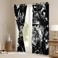 thumbnail image 3 of Erosebridal Gaming Blackout Curtains Gamer Curtains & Drapes for Gamer Living Room Decor,Video Game Console Gaming Window Curtains White Black Gray Tie Dye Window Treatments, 3 of 6