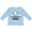 AE-Light Blue, variant on Inktastic Extra Chromosome Extra Awesome with Unicorn Boys or Girls Long Sleeve Toddler T-Shirt