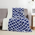 thumbnail image 2 of Soft Thicken Heated Blankets 6 Heating Levels and 20 Time Models Twin - Blue, 2 of 5