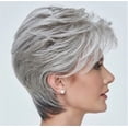 thumbnail image 2 of Pelucas de corte Pixie Boy de pelo corto para mujer, Bobs, Cosplay blanco plateado Natural Sailing Electrónica, 2 of 2