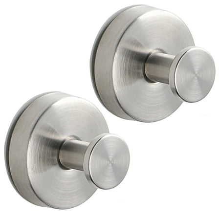 

2Pcs Suction Cup Hooks Towel Hanger Rustproof Corrosion Resistant Strong Load-bearing No Drilling Needed Easy to Install Towels Coats Bathrobes Hook