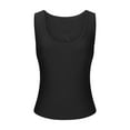 thumbnail image 3 of fatyb Ribbed Tank Tops Scoop Neck for Women Sleeveless Slim Crop Shirts Womens Summer Basic Cami Shirts, 3 of 7