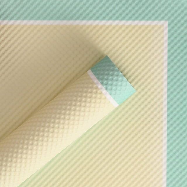 Nvzi Flower Packaging Paper Flower Shop Flower Art Materials Embossed Paper Flower Bundle Packaging Paper Flower Wrapping Paper (Light Yellow)