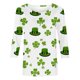 thumbnail image 2 of Xuyuer St. Patrick's Day Womens Fashion 3/4 Sleeve Round Neck Casual Cute T Shirts Shamrock Printed Graphic Tunic Blouses Tee Casua Basic Business Work Tops, 2 of 5