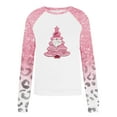 thumbnail image 3 of Christmas Sweatshirt MIUOWANP Women's Round Neck Printed Long Sleeved Top Sweatshirts Multicolor S, 3 of 4