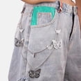 thumbnail image 4 of Goth Pants Chain for Women Men Punk Layered Jean Chains Gothic Pocket Chain for Women Hip Hop Waist Chain Charms, 4 of 15