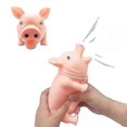 thumbnail image 1 of Screaming pig pet tease squeak squeaker chew toy, 1 of 5