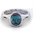 thumbnail image 2 of Natural Certified Alexandrite Ring 925 Sterling Silver Ring Color Change Stone Amazing Ring Oval Cut Purple Alexandrite Gift Ring Birthstone Gift, 2 of 3