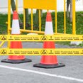 thumbnail image 4 of Minkissy Electrostatic Safety Caution Tape Yellow Roll with Strong Adhesive for Static Warning Areas, 4 of 8
