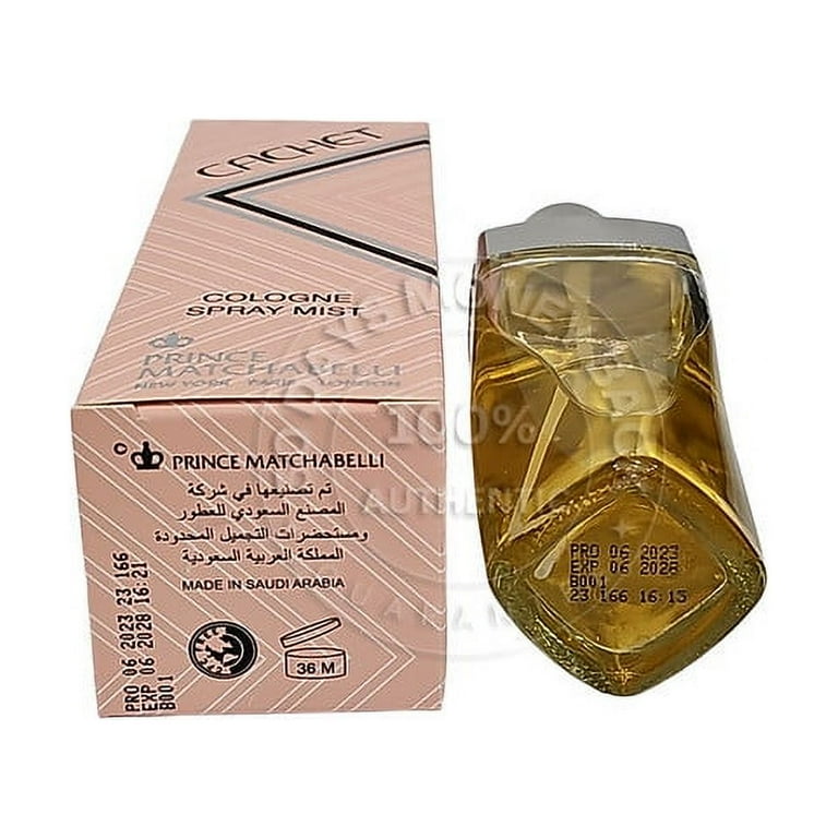Cachet by Prince Matchabelli Cologne Spray Mist 3.2 oz for Women