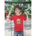 thumbnail image 2 of Unicorn Donut With Candycorn T-Shirt Juniors -Image by Shutterstock,  Medium, 2 of 4
