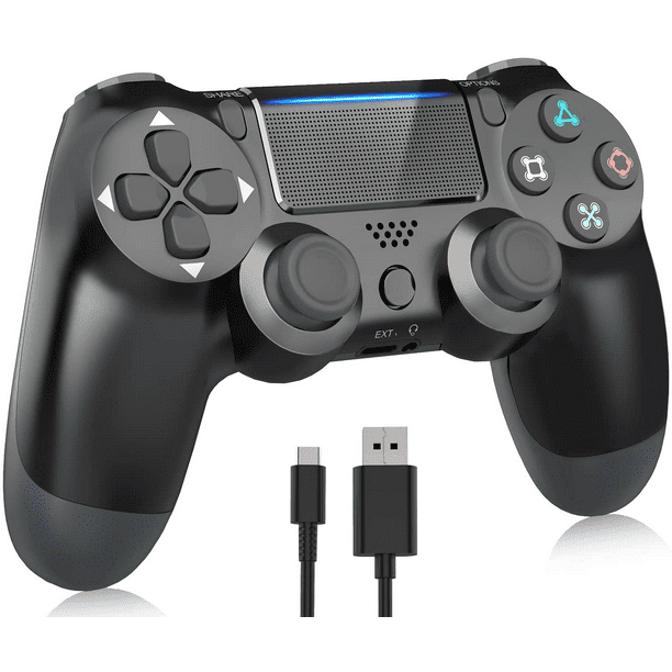 Wired PS4 Controller Compatible with PS4 Dual Vibration Gamepad Console