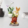 thumbnail image 5 of MXTPOV Creative Plants Pots for Succulents, Cute Bunny Flower Pots for Home Decor, Easter Decorations, Table Decor, Resin Succulent Pots, 5 of 5