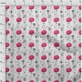 thumbnail image 4 of oneOone Silk Tabby Fuschia Pink Fabric Halloween Quilting Supplies Print Sewing Fabric By The Yard 42 Inch Wide, 4 of 4