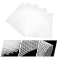thumbnail image 5 of Plastic Canvas Sheets for DIY Smooth Surface White Plastic Mesh Sheets 5 Pieces, 5 of 5