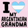 thumbnail image 2 of CafePress - I Heart My Argentinian Grandma Body Suit - Baby Light Bodysuit, Size Newborn - 24 Months, 2 of 4