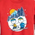 thumbnail image 3 of Peanuts - Charlie Brown And Linus Skiing - Toddler And Youth Crewneck Fleece Sweatshirt, 3 of 6
